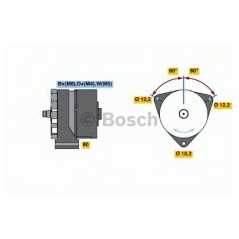 BOSCH Δυναμό & Εναλλάκτης Ρεύματος 0 120 468 107 AEL 8419, 51 26101 7192