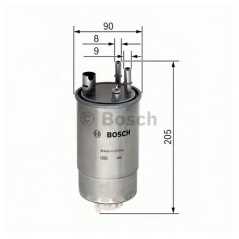 BOSCH Φίλτρο καυσίμου F 026 402 054 