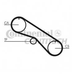 CONTITECH Ιμάντας Χρονισμού CT1082 V (BE) 2004, STREAM (RN) 2001, TROOPER 1999, MONTEREY B 1998-1999