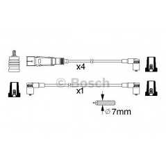 BOSCH Μπουζοκαλώδια & Εξαρτήματα Σύνδεσης 0 986 356 357 