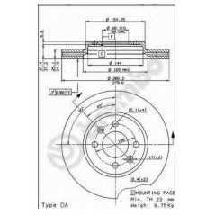 BRECO Δισκόπλακα BS 7979 9000 1985-1998