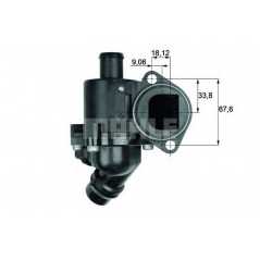 MAHLE ORIGINAL Θερμοστάτης TM 3 105 