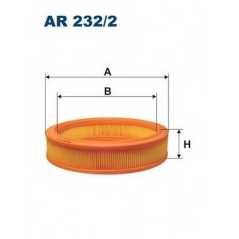 FILTRON Φίλτρο αέρα AR232/2 SEICENTO (187) 1998-2010