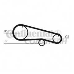 CONTITECH Ιμάντας Χρονισμού CT668 BLUEBIRD (910) 1980-1983, LAUREL (JC31) 1981-1985, LAUREL (JC32) 1984-1990