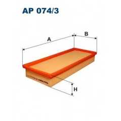 FILTRON Φίλτρο αέρα AP074/3 1S71 9601, MONDEO II (BAP) 1996-2000, MONDEO III (B5Y) 2000-2007