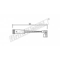 fri.tech. Δείκτης φθοράς τακάκι SU.164 
