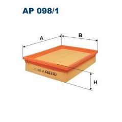 FILTRON Φίλτρο αέρα AP098/1 MULTIPLA (186) 1999-2010