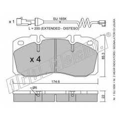 fri.tech. Σετ τακάκια 277.3W ECE, APPROVED