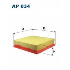 FILTRON Φίλτρο αέρα AP034 190 (W201) 1982-1993, CLASS (W124) 1993-1995