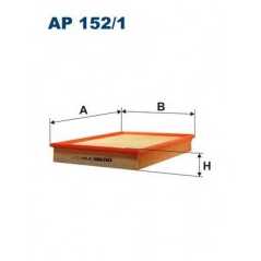 FILTRON Φίλτρο αέρα AP152/1 SIGNUM 2003, VECTRA C 2002, VECTRA C GTS 2002