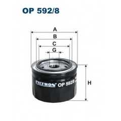 FILTRON Φίλτρο λαδιού OP592/8 299 5811, 5040 9156