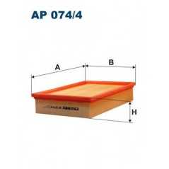 FILTRON Φίλτρο αέρα AP074/4 MAX 2003-2007, FOCUS II (DA_) 2004, C30 2006-2012, S40 II (MS) 2004, V50 (MW) 2004