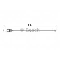 BOSCH Δείκτης φθοράς τακάκι 1 987 474 956 Z3 (E36) 1995-2003