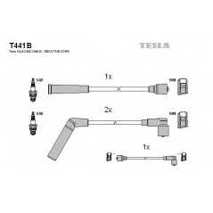 TESLA Μπουζοκαλώδια & Εξαρτήματα Σύνδεσης T441B MATIZ (KLYA) 1998, TICO (KLY3) 1995-2000