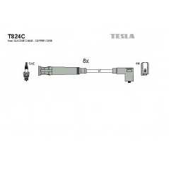 TESLA Μπουζοκαλώδια & Εξαρτήματα Σύνδεσης T824C 155 (167) 1992-1997