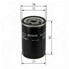 BOSCH Φίλτρο λαδιού F 026 407 017 