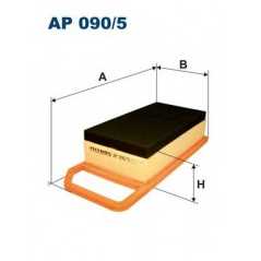 FILTRON Φίλτρο αέρα AP090/5 C5 II (RC_) 2004, C5 III (RD_) 2008, C6 (TD_) 2005, 407 (6D_) 2004, 407 SW (6E_) 2004