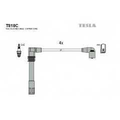 TESLA Μπουζοκαλώδια & Εξαρτήματα Σύνδεσης T818C A3 (8L1) 1996-2003, OCTAVIA (1U2) 1996-2010