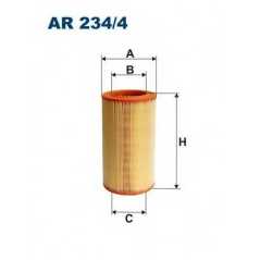 FILTRON Φίλτρο αέρα AR234/4 BRAVO II (198) 2006, DELTA III (844) 2008