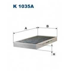 FILTRON Φίλτρο Καμπίνας K1035A 156 (932) 1997-2005, BRAVA (182) 1995-2003, BRAVO I (182) 1995-2001, MAREA (185) 1996-2007, LYBRA