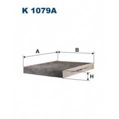 FILTRON Φίλτρο Καμπίνας K1079A A2 (8Z0) 2000-2005, CLASS (W463) 1989, CORDOBA (6L2) 2002-2009, IBIZA IV (6L1) 2002-2009, IBIZA V