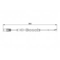 BOSCH Δείκτης φθοράς τακάκι 1 987 474 957 3 (E36) 1990-1998, Z3 (E36) 1995-2003