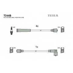 TESLA Μπουζοκαλώδια & Εξαρτήματα Σύνδεσης T244B 101HP 2000, BETA (828_B_) 1973-1982, Y10 (156) 1985-1995