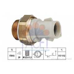 FACET Θερμικός διακόπτης βεντιλατέρ  7.5166 ESCORT V (GAL) 1990-1992, ESCORT VI (GAL) 1992-1995, ORION III (GAL) 1990-1996