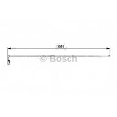 BOSCH Δείκτης φθοράς τακάκι 1 987 473 001 X3 (E83) 2004