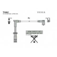 TESLA Μπουζοκαλώδια & Εξαρτήματα Σύνδεσης T100C 147 (937) 2000-2010, 156 (932) 1997-2005, 166 (936) 1998-2007, GT (937) 2003-201
