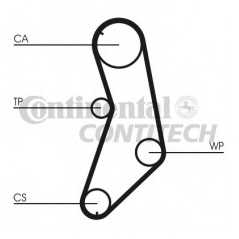 CONTITECH Ιμάντας Χρονισμού CT745 880 8000, MICRA I (K10) 1982-1992