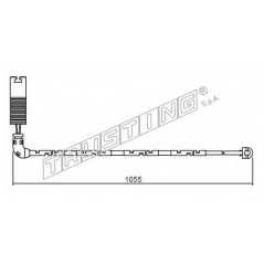 TRUSTING Δείκτης φθοράς τακάκι SU.196 X3 (E83) 2004