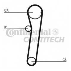 CONTITECH Ιμάντας Χρονισμού CT739 CONTITECH, CT, HTDA, ZZP, DAIHATSU, KIA, CHARADE, III, IV, HIJET