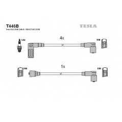 TESLA Μπουζοκαλώδια & Εξαρτήματα Σύνδεσης T446B FIAT, UNO