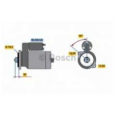 BOSCH Μίζα 0 001 120 408 A3 (8P1) 2003-2012, ALTEA (5P1) 2004, CORDOBA (6L2) 2002-2009, IBIZA IV (6L1) 2002-2009, LEON (1P1) 200