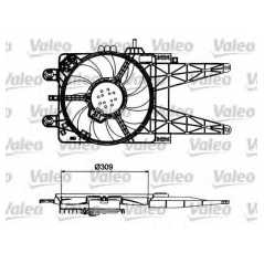 VALEO Βεντιλατέρ 698484 PUNTO (188) 1999