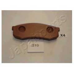 JAPANPARTS Σετ τακάκια PP-210AF LAND CRUISER 80 (_J8_) 1990-1998, LAND CRUISER 90 (_J9_) 1995