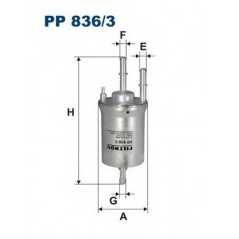 FILTRON Φίλτρο καυσίμου PP836/3 