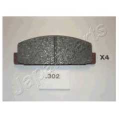 JAPANPARTS Σετ τακάκια PP-302AF 323 C IV (BG) 1989-2000, 323 F VI (BJ) 1998-2004, 323 S VI (BJ) 1998-2004, 6 (GG) 2002-2007, 6 (