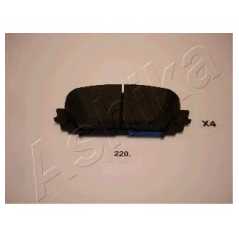 ASHIKA Σετ τακάκια 50-02-220 TOYOTA, YARIS, VVT, WVA, ECE, APPROVED