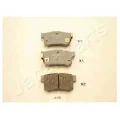 JAPANPARTS Σετ τακάκια PP-405AF ACCORD IV (CB) 1989-1993, V II (RD_) 2001-2006, Z (ZF1) 2010, V (BE) 2004, INSIGHT (ZE_) 2009, I