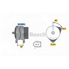 BOSCH Δυναμό & Εναλλάκτης Ρεύματος 0 124 525 064 504 0578