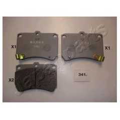 JAPANPARTS Σετ τακάκια PA-341AF 121 II (DB) 1990-1997, 323 C IV (BG) 1989-2000, 323 C V (BA) 1994-2000, 323 F IV (BG) 1987-1994,