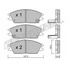 fri.tech. Σετ τακάκια 083.1 ECE, APPROVED