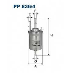 FILTRON Φίλτρο καυσίμου PP836/4 