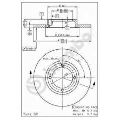 BRECO Δισκόπλακα BS 7587 