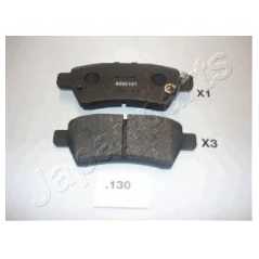 JAPANPARTS Σετ τακάκια PP-130AF NAVARA (D40) 2004, PATHFINDER (R51) 2005