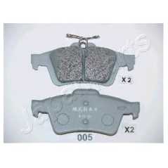 JAPANPARTS Σετ τακάκια PP-005AF BLS 2006, 3 (BK) 2003-2009, 3 (BL) 2009, 5 (CW) 2010, SIGNUM 2003, VECTRA C 2002, VECTRA C GTS 2