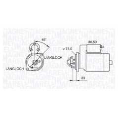 MAGNETI MARELLI Μίζα 063521070780 MAGNETI, MARELLI, HITACHI, JOHN, DEERE, PERKINS