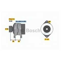 BOSCH Δυναμό & Εναλλάκτης Ρεύματος 0 124 515 086 CALIBRA A (85_) 1990-1997, FRONTERA A (5_MWL4) 1992-1998, VECTRA B (36_) 1995-2